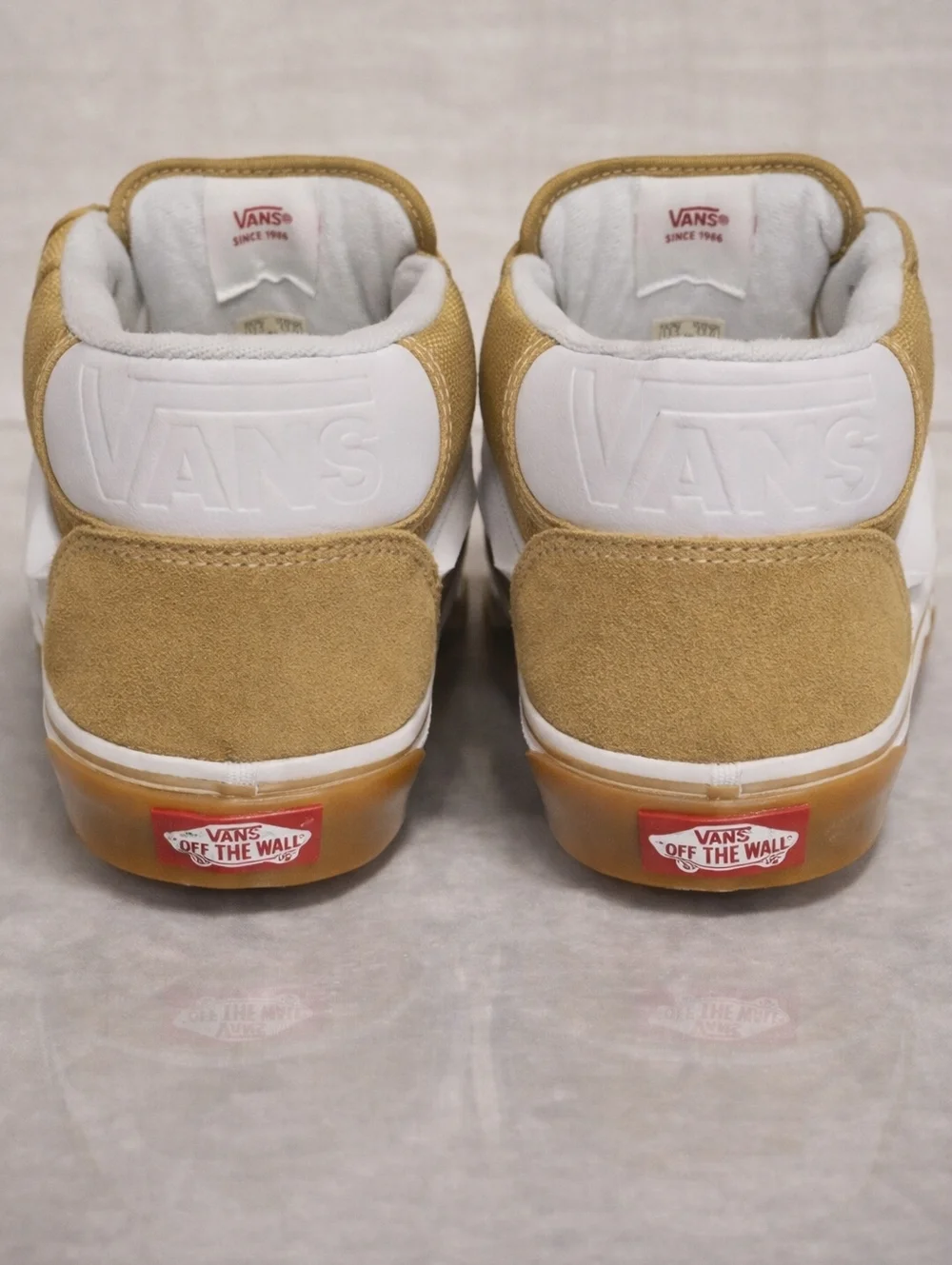 Vans Knu Mid Khaki/Gum – Men’s 13 – New w/ Box - Picture 4 of 6